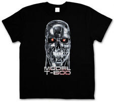 SKULLHEAD MODEL T-800 T-SHIRT - Cyberdine Skynet Movie Cyborg Terminator T-Shirt