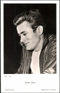 c.1950s JAMES DEAN Rare ‘Smiling’ Photo Postcard; Movie Star Photo; Publ UFA No. - Picture 1 of 2