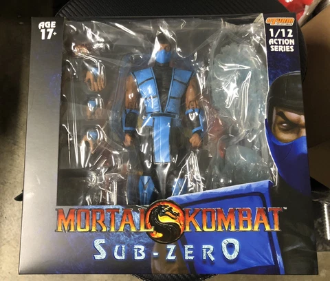 SUB-ZERO Mortal Kombat Figure, STORM COLLECTIBLES, NEW Cover