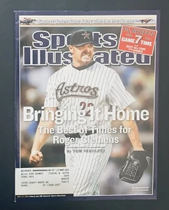 ROGER CLEMENS 5.24.2004 Sports Illustrated Astros SMARTY JONES PREAKNESS - Picture 1 of 5