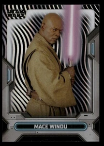 2023 Topps Star Wars High Tek Mace Windu #13 Base WAVE - Picture 1 of 2