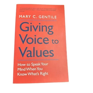 Giving Voice to Values How to Speak Your Mind When You Know Whats Right Gentile - Imagen 1 de 9
