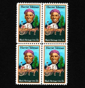 OPC 1978 US 13c Harriet Tubman Block of 4 Sc#1744 MNH 49555 - Picture 1 of 1