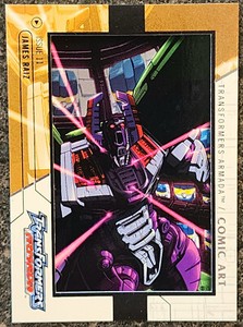 Transformers Armada 2003 Fleer Insert Comic Art Card #11 of 12!