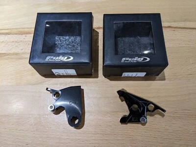 Juego Adaptador Palanca Puig para Triumph Negro 5455N 5767N Foto 1 de 4