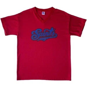 Vintage St. Paul Saints Baseball T Shirt Size Large - Picture 1 of 4