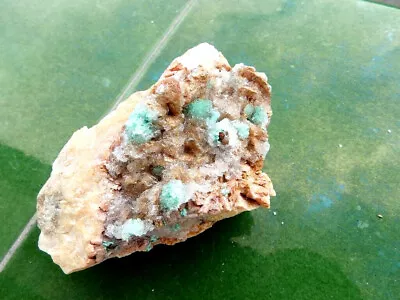 Minerales  Fantastico Mineral De Brochantita+dolomita Touissit Marruecos - 9a19  • 16.82€