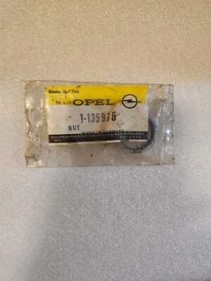NOS OPEL 135975 NUT END GATE PUSH BUTTON LOCK 71 THRU 75 - Image 1 of 2