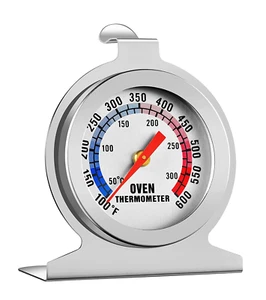Stainless Steel Oven Thermometer Precise 50-300°C/100-600°F Instant Read - Picture 1 of 12