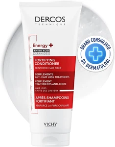 Vichy Dercos, Balsamo Fortificante, per Capelli Sottili E Fini, Azione Anti-Cadu - Foto 1 di 12