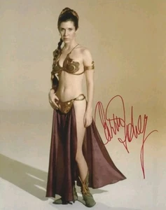 Star Wars CARRIE FISHER Leia REPRINT SIGNED PHOTO 8.5x11 FREE SHIPPING - Picture 1 of 1