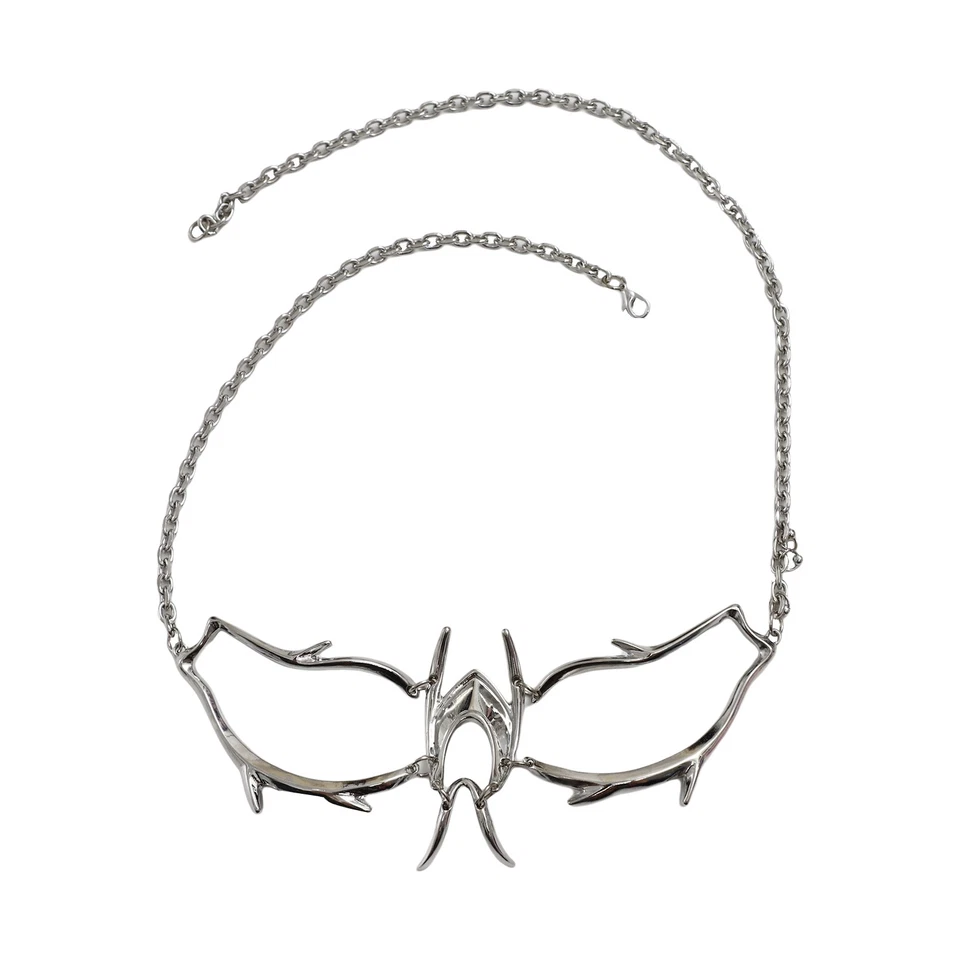 Adults Punk Masquerade Mask Party Prom Metal Mask Face Cover Halloween Prop - Image 1 of 1