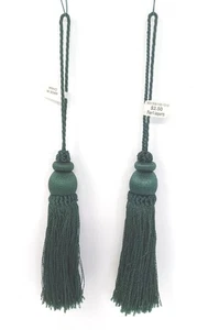 Vintage Pier 1 Imports Nappa Lotto di 2 Verde Foresta 5,5"  - Foto 1 di 6