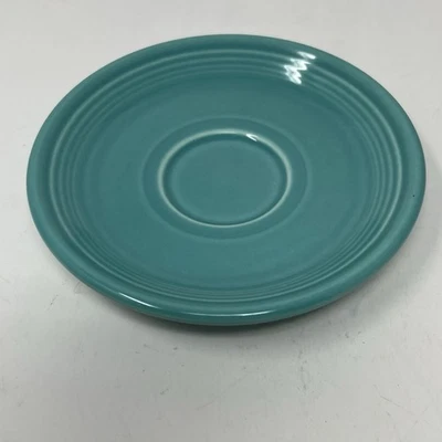 VIntage Fiesta Turquoise Saucer for Tea Cup New - Image 1 of 4