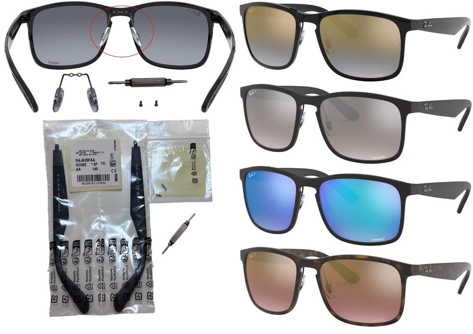 Ray-Ban RB4264 / Replacement Bracket Set / Bridge - Center Section Set / New and Genuine! - Image 1 of 1