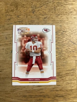 2005 Donruss Throwback Threads - Trent Green #74 Gold Holofoil /99 - Image 1 of 4