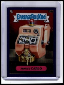 Cubo de basura cromado Topps Kids serie 7 #256b Monte Carlo púrpura 2024 - Imagen 1 de 2