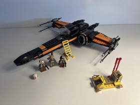 LEGO Star Wars Poe's X-Wing Fighter 75102 w/ Minifigures & Instructions
