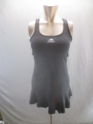 ADIDAS CLIMACHILL Size XS Womens Black Sleeveless Short Tennis Skater Dress 634 - Image 1 of 4