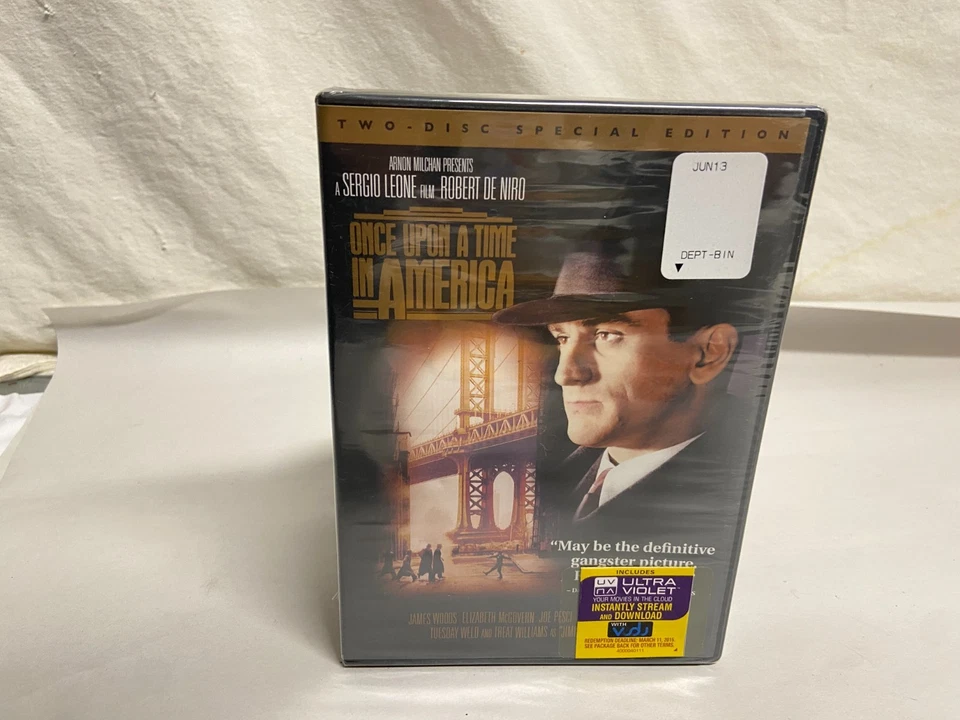 Once Upon A Time In America DVD Movie 2-Disc Special Edition Robert De Niro - Image 1 of 4