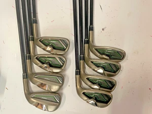 TaylorMade RBZ RocketBallz irons 4-SW Regular Graphite shaft VGC - Picture 1 of 6