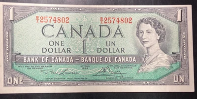 1954 CANADA DOLLAR - High Grade Note - Lot #D5 - Image 1 of 2