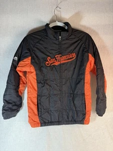 Vintage Majestic San Francisco Giants Jacket STITCHED MLB YOUTH MEDIUM 10/12 EE - Picture 1 of 10