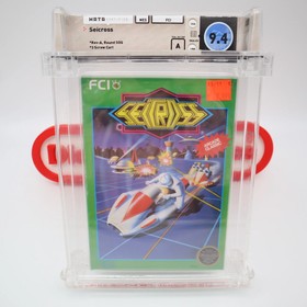 NES Nintendo SEICROSS With ROUND SOQ! WATA GRADED 9.4 A! NEW & Factory Sealed!