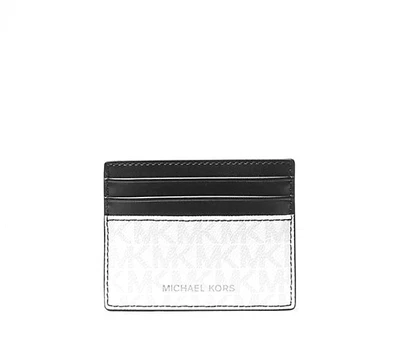 Michael Kors Men's Cooper Tall Card Case Wallet Credit Card Bright White MK $78 - Image 1 of 2
