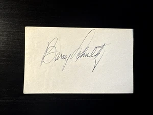 Barney Schultz 1970s signed auto cut signature STL Cardinals - Picture 1 of 2