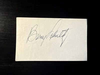 Barney Schultz 1970s signed auto cut signature STL Cardinals - Image 1 of 2