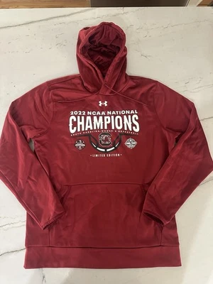 Under Armour XL South Carolina Gamecocks Hoodie 2022 Basketball National Champs - Image 1 of 4