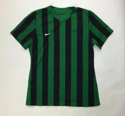 Camiseta de fútbol Nike Division IV para mujer M verde negra CW3818 malla trasera Foto 1 de 2