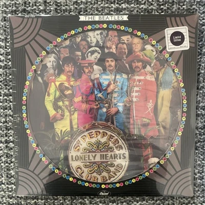 The Beatles Lp SEALED Sgt Peppers Club Band 1978 Picture Disc New - Image 1 of 3