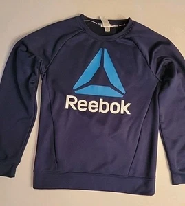 Reebok Boys Fleece Crewneck, Size 18-XXL One Zip Pocket - Picture 1 of 6
