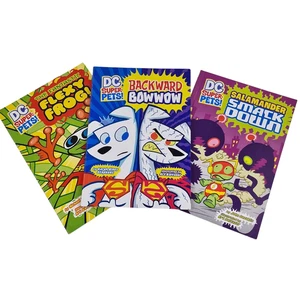 DC Super Pets! Salamander Smackdown Bow Wow Flexy Frog Set Of 3 Books 2013 USA - Picture 1 of 18