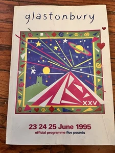 Oasis Green Day 1995 Glastonbury Festival Programm Robert Plant & Jimmy Page - Bild 1 von 8
