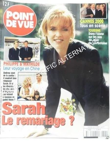 Revue POINT DE VUE n° 2704 magazine de Mai 2000 Bon Etat sarah ferguson mariage - Foto 1 di 1