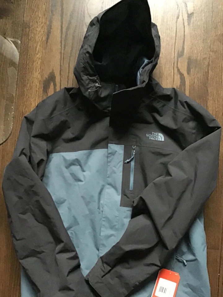 North Face Jacket Mens  Waterproof Atlas Triclimate Size L Blue & Black - Image 1 of 4