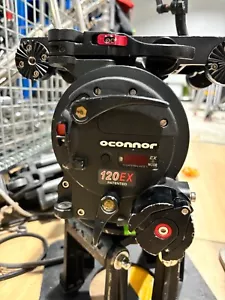 Oconnor 120EX head with plate and handle and case,working good - Picture 1 of 3