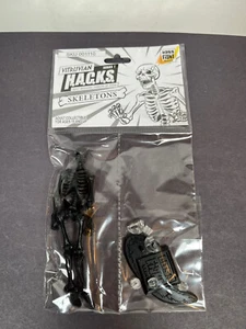 Boss Fight Studio Vitruvian Hacks SKELETON BLANK Black Skeletons 3,75" Figur - Bild 1 von 5