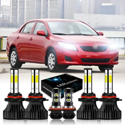 Kit de faros antiniebla LED para Toyota Corolla 2009-2016 sedán 4 puertas 1,8 L Foto 1 de 4