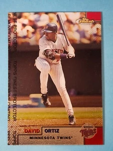 1999 Topps Finest David Ortiz Minnesota Twins #166 ⚾ - Bild 1 von 2