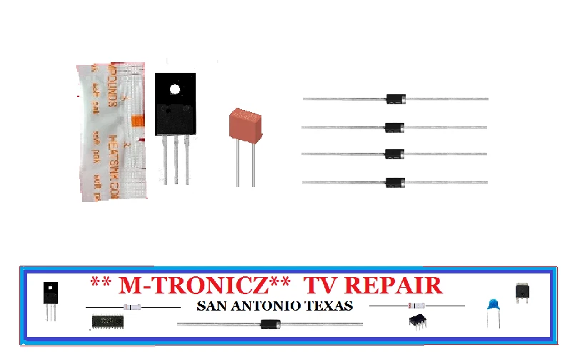 KIT DE REPARACIÓN PARA FUENTE DE ALIMENTACIÓN RCA RLDED4633A-D TP.MS3393.PC821 LSC460HJ03_W  Foto 1 de 1