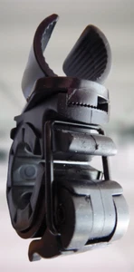 Bike Bicycle Torch Holder Mount Bracket for Small AA CR123 Cell LED Flashlight  - Picture 1 of 3