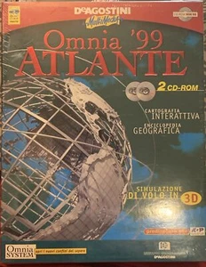 CD-ROM - De Agostini Multimedia OMNIA 99 ATLANTE Originale 1999 - Foto 1 di 2