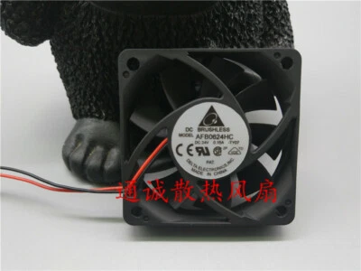 Delta AFB0624HC 24V 0.15A 6013 6 cm inverter cooling fan - Image 1 of 2