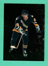 (1) MARKUS NASLUND  1995-96 PARKHURST EMERALD ICE # 163 PENGUINS  INSERT (H3369)