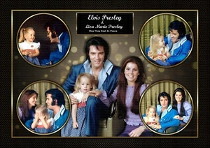 Elvis & Lisa Marie Presley - Exclusively Made By Mashed Designs - Imagen 1 de 7