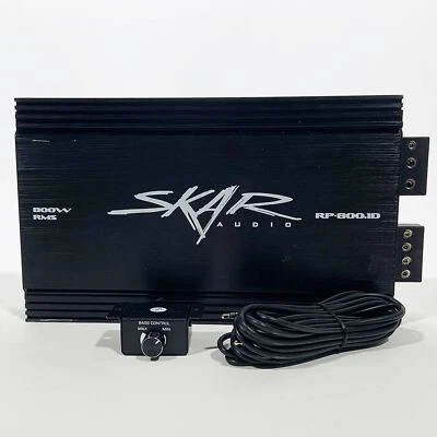 USED SKAR AUDIO RP-800.1D 800 WATT MAX POWER CLASS D MONO SUB AMPLIFIER - Image 1 of 4